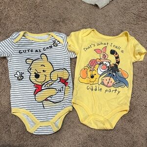 18m Winnie the Pooh onesies